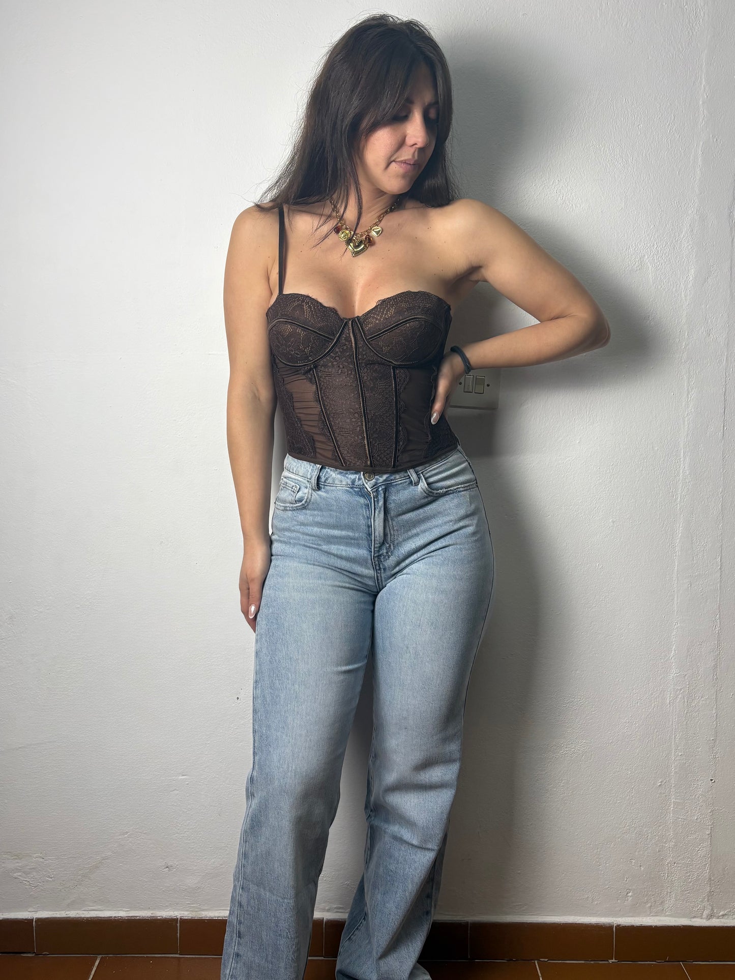 ✨ Corset Marrón ✨