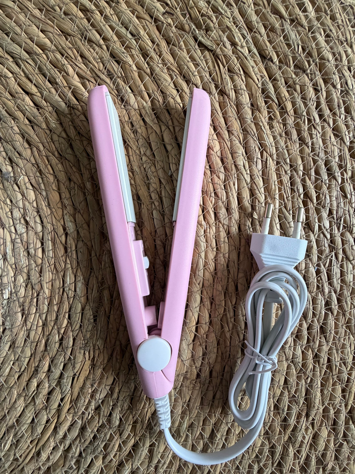 ✨ Mini Plancha de Pelo – Placas Lisas ✨