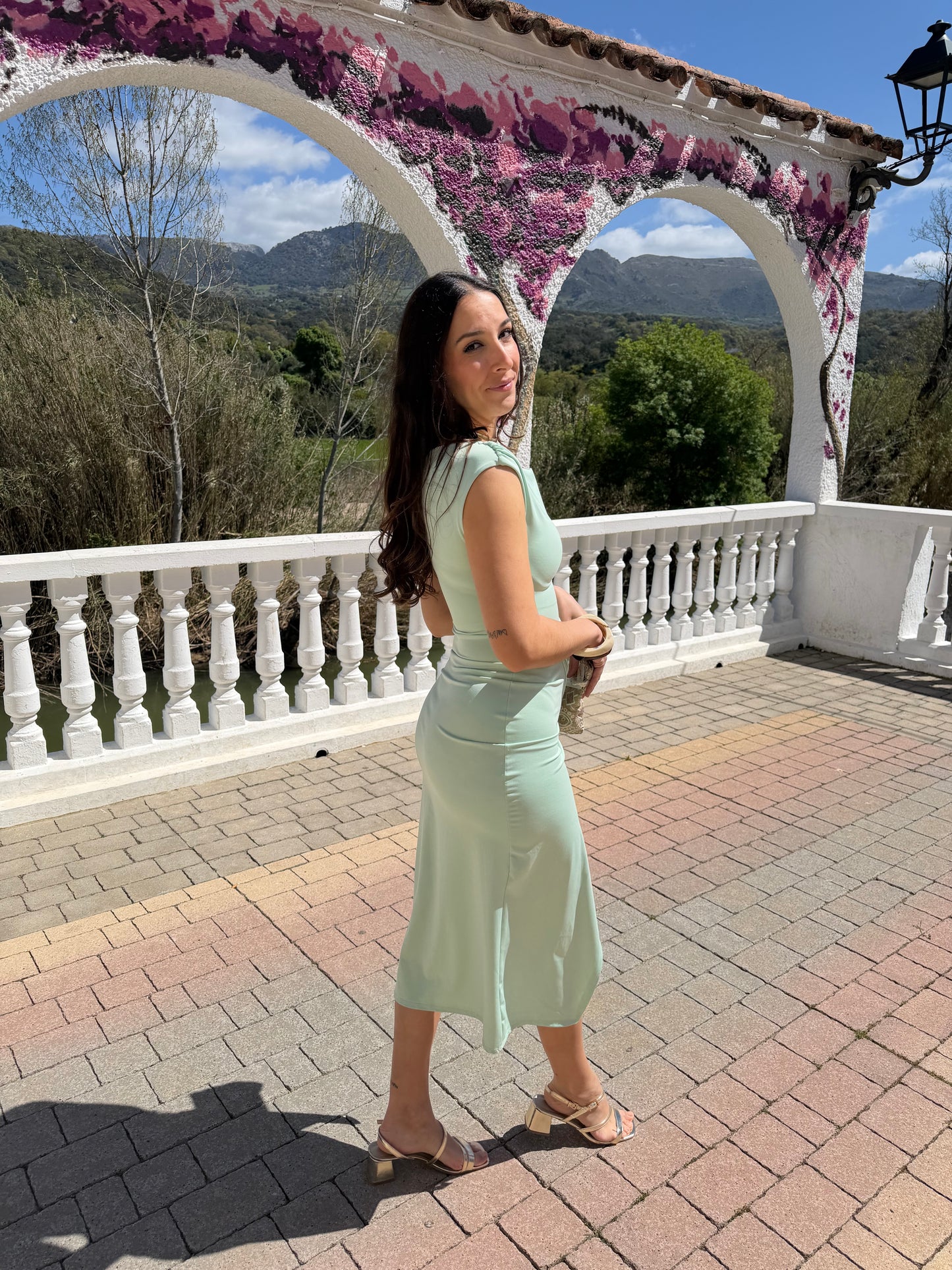 Vestido Brisa Verde
