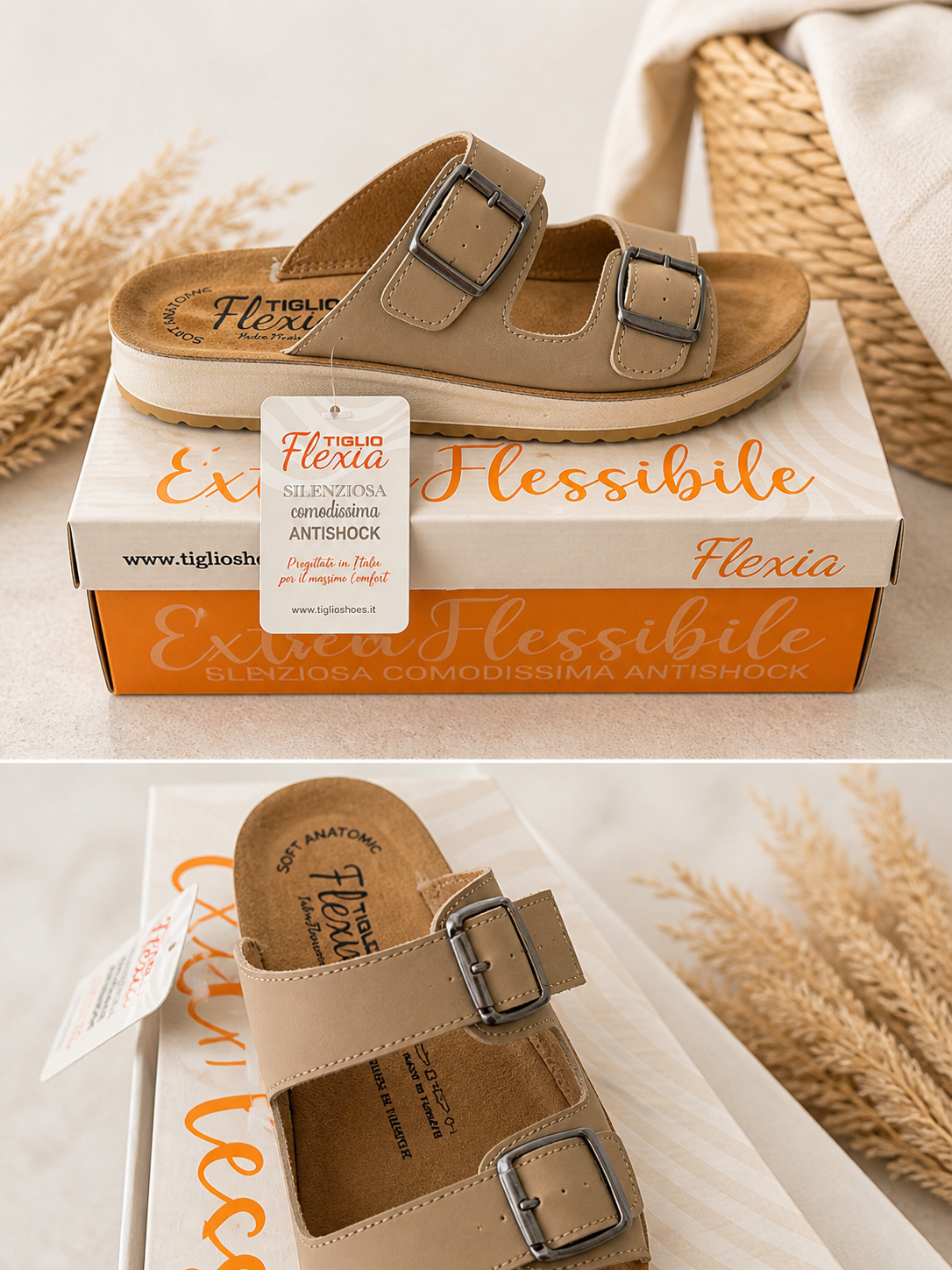 Sandalias Comfot Nude