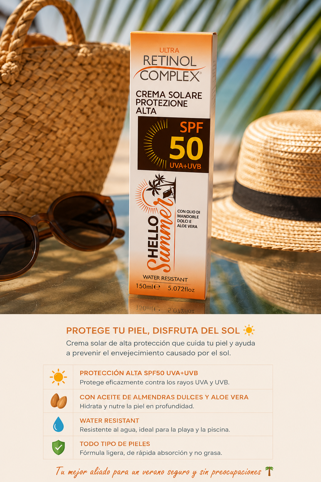 Crema Solar 50