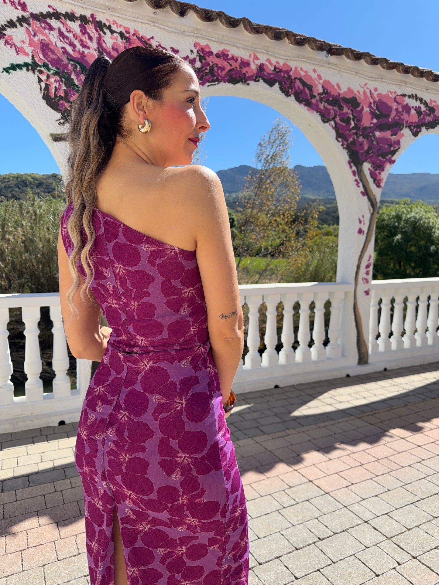 Vestido “Orquídea Sauvage”