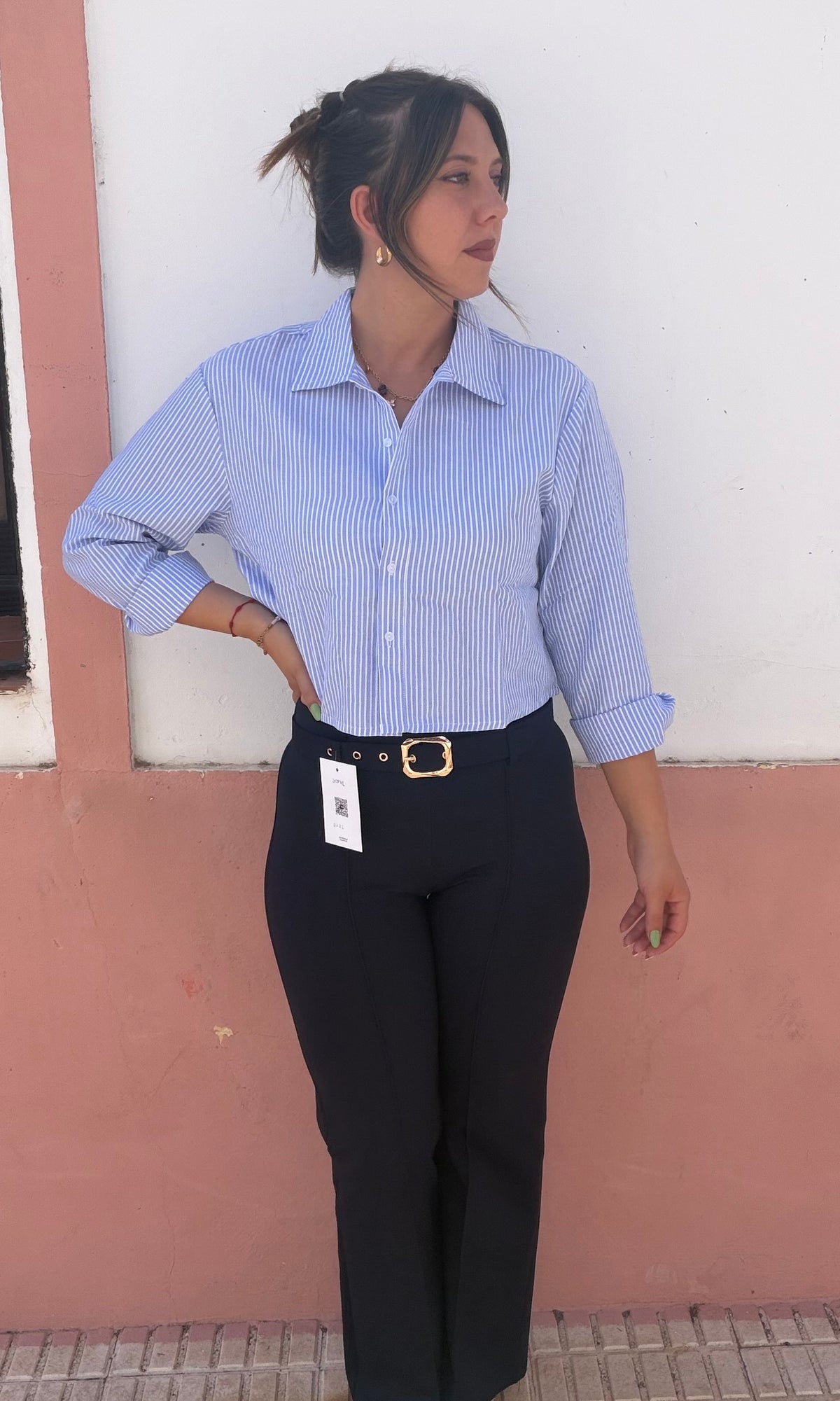 Camisa Raya Celeste