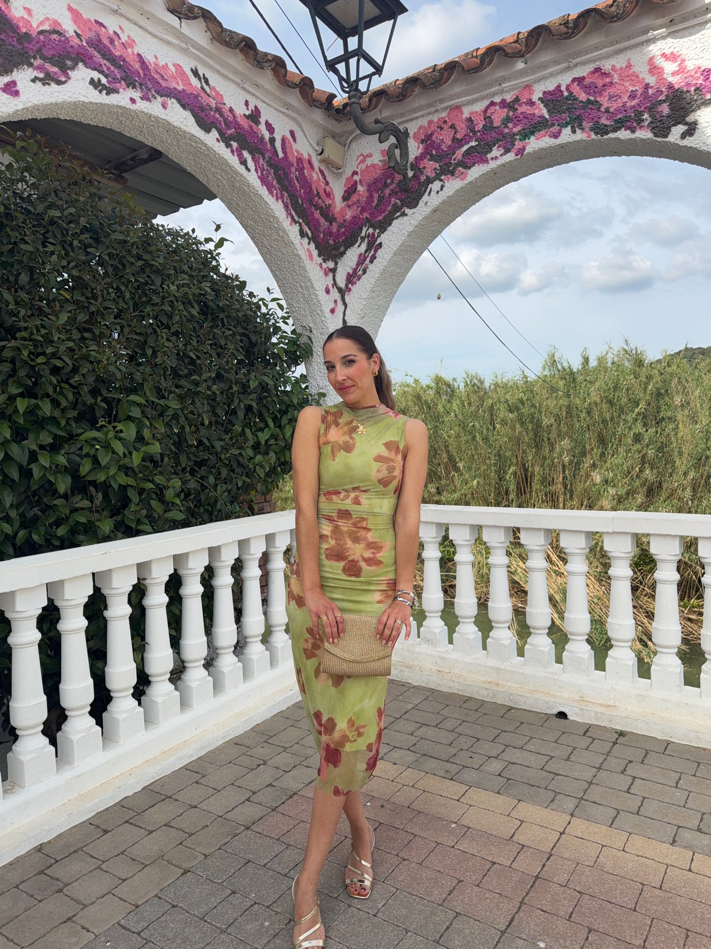Vestido Midi Floral