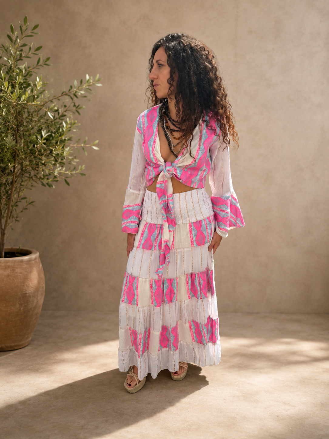Conjunto Ibiza Aura Rosa 🩷