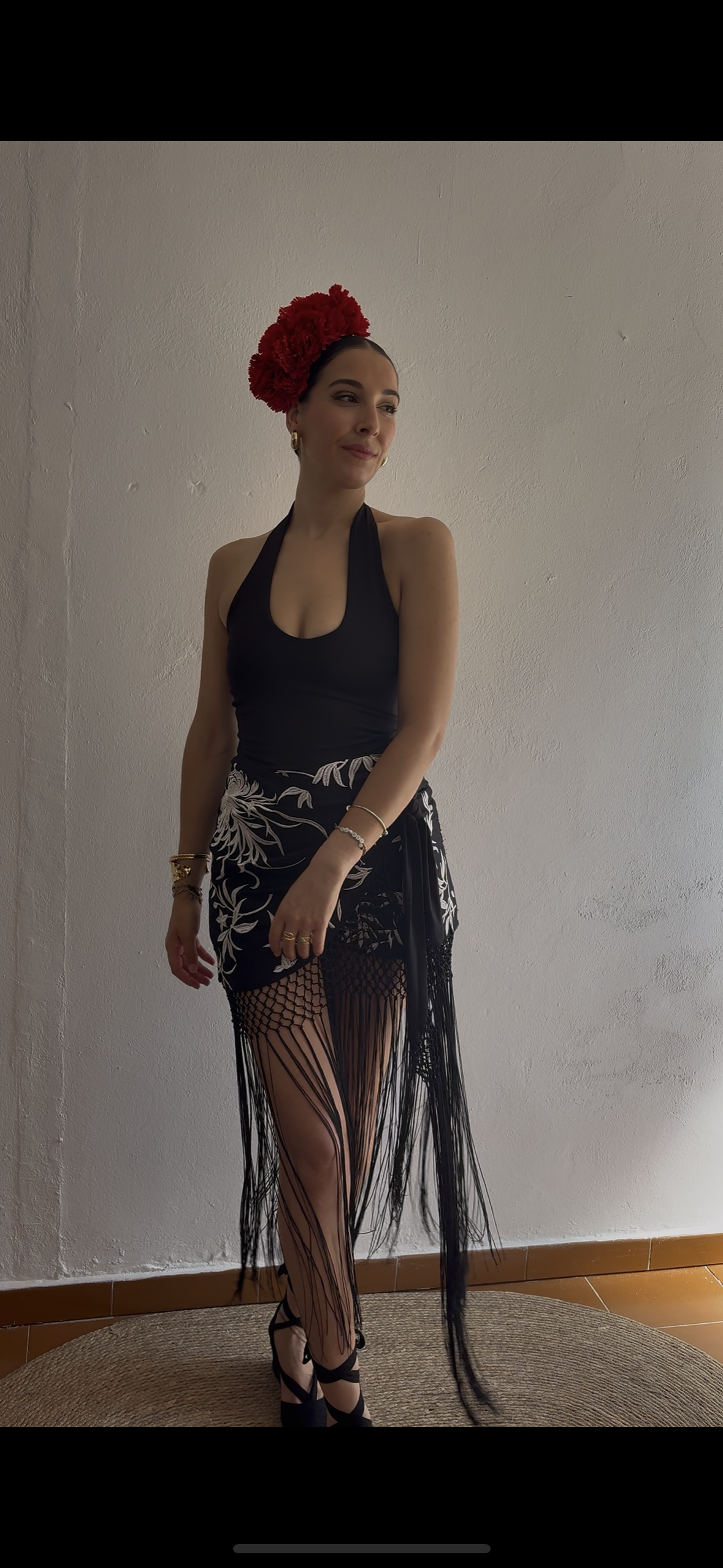 Falda Mantón
